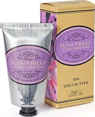 Naturally European Handáburður með Plum Violet ilm 75 ml