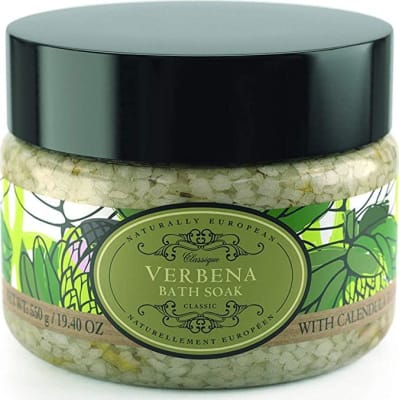 Naturally European Verbena Bath Soak Salts 550 gr