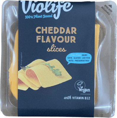 Violife plöntubundnar cheddarbragðssneiðar 200 g