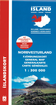 Norð-Vesturland 1:300 000: Fjórðungskort
