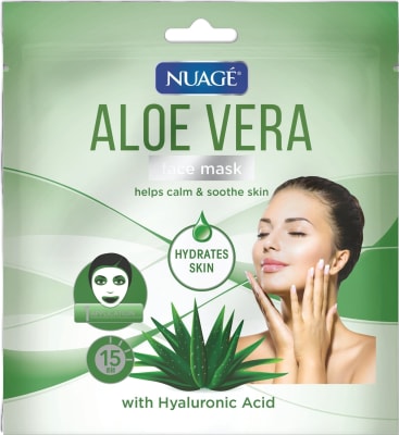 Nuage Aloe Vera & Hýalúrónsýru Andlitsmaski 1 meðferð