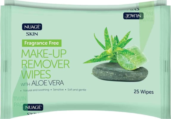Nuage Makup Remover Wipes 2 X 25 stk