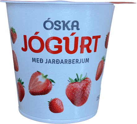 Óska Jógúrt með jarðarberjum 150 g