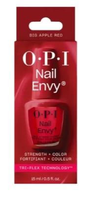 OPI Nail Envy Big Apple Red  Naglastyrking