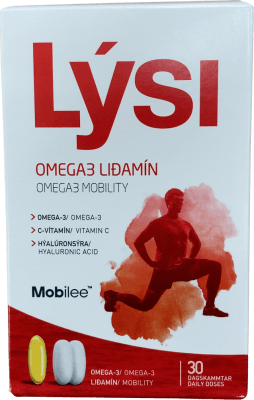 Lýsi Omega-3 Liðamín Mobility 30 stk