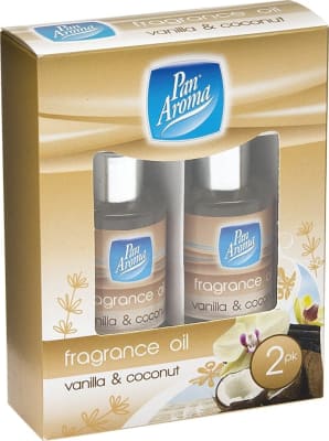 Pan Aroma 2 pack ilmolíur - vanilla and coconut lavender 2 stk í pakka