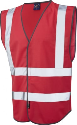 Pilton vesti m/frönskum rautt