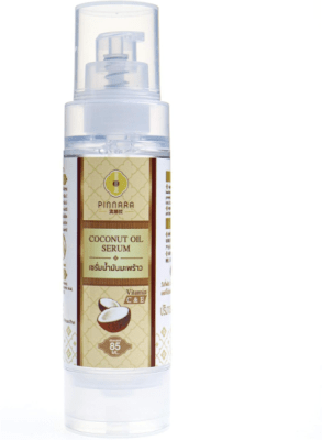 Pinnara kókosolíu serum nuddolía C & E vítamín fyrir andlit frá Tuki Naturals  85ml