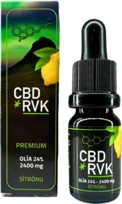 Premium CBD Olía / 24% 2400mg / 10ml / Sítrónu