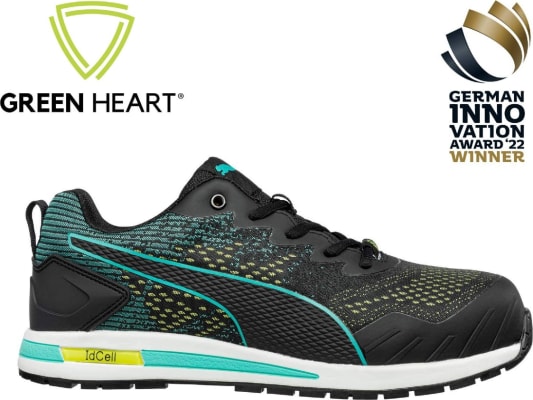 Puma Vivid Öryggisskór S1P Green Heart