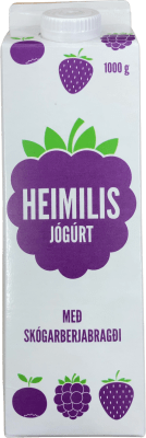 Heimilis Jógúrt með skógarberjabragði 1000 g