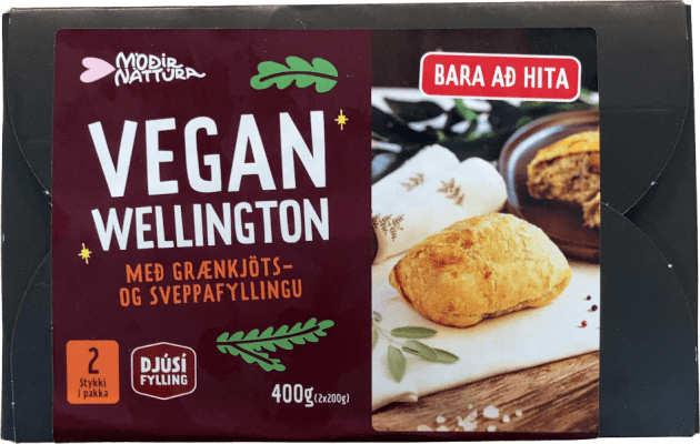 Móðir Náttúra Vegan Wellington með grænkjöts- og sveppafyllingu 400 g