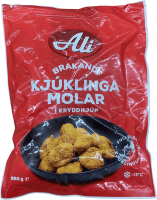 Ali Brakandi Kjúklingamolar í Kryddhjúp 850 g