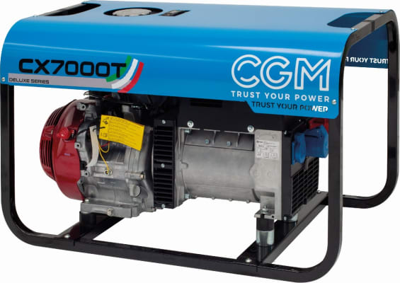 Rafstöð 7KVA 400V togstart 46l