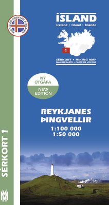 Reykjanes, Þingvellir 1:100 000 - Sérkort 1