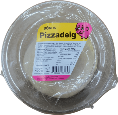 Bónus Pizzadeig 400 g