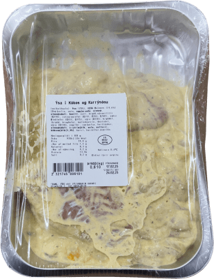 Fiskbúðin Okkar Ýsa í kókos- og karrýsósu 610 g