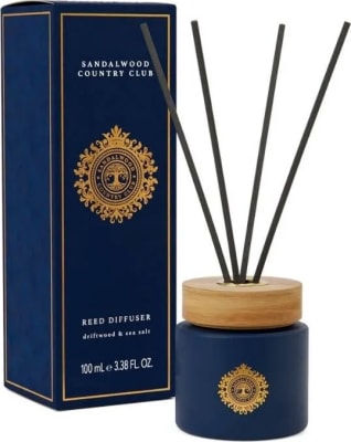 Sandalwood Country Club Blue Signature Driftwood & Sea Salt Diffuser 100ml