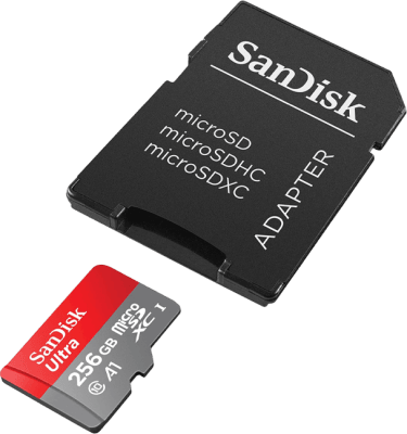 SanDisk Ultra microSDXC minniskort 256GB