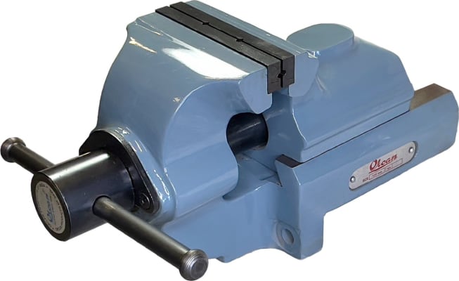 Skrúfstykki 125mm 5", afturkjálka