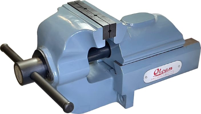Skrúfstykki 150mm 6", afturkjálka