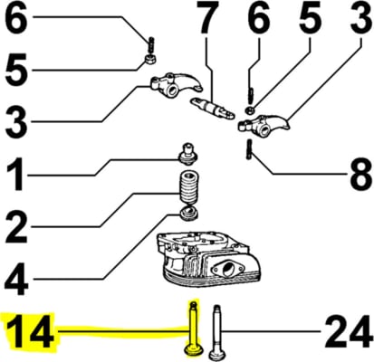 Sogloki 6LD435  ED0096520990-S               INTAKE VAL