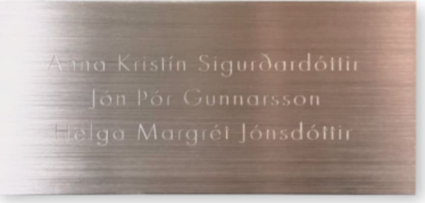 Stálskilti