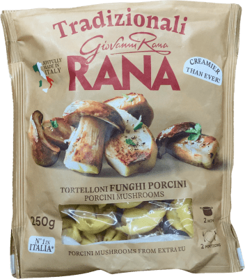 Giovanni Rana Tortelloni með porcini-steinsveppum 250 g