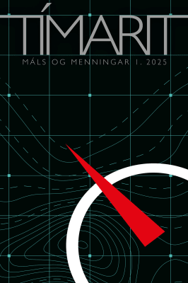 Tímarit Máls og Menningar 2025 1. hefti