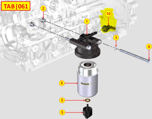 Tengi f.hráolíusíu KDI250 4M   Quick connector  ED00502