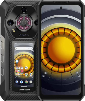 Ulefone Armor 30 Pro 512GB 5G vinnusími með auka skjá