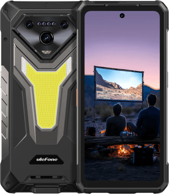 Ulefone Armor 34 Pro 16+512GB 5G vinnusími m. skjávarpa