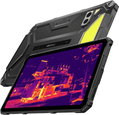 Ulefone Armor Pad 4 Ultra 256G 5G vinnuspjaldtölva með hitamyndavél