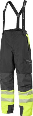 Univern Heilsársbuxur HiViz svartar/gular