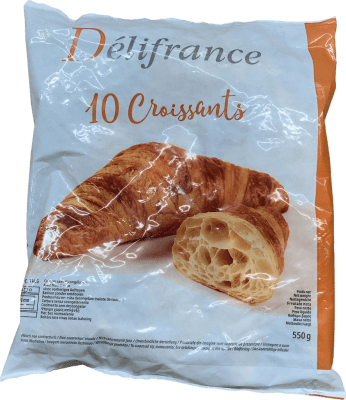 Délifrance 10 smjörkrossantar 550 g