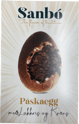 Sanbó Páskaegg Lakkrís & Kröns 500 g