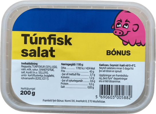 Bónus Túnfisksalat 200 g