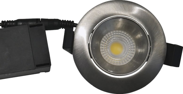 VELIA LOW PROFILE 230VAC - 6W - 2700K Brushed Alu - sýnishorn úr verslun