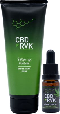 Verkja og lið tvenna. Heilvirk - Full spectrum