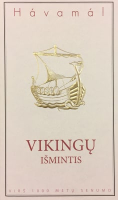 Vikingų išmintis - Hávamál(litháensk)