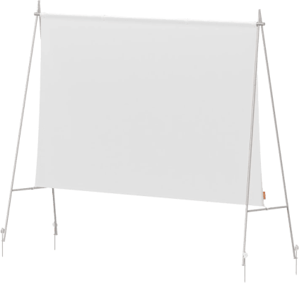 XGIMI Portable Outdoor Screen 70" skjávarpatjald á standi