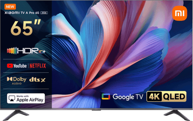 Xiaomi TV A Pro 65" 2026 4K QLED sjónvarp