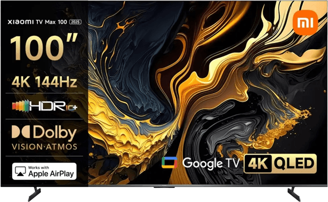 Xiaomi TV Max 2025 100" 4K QLED sjónvarp