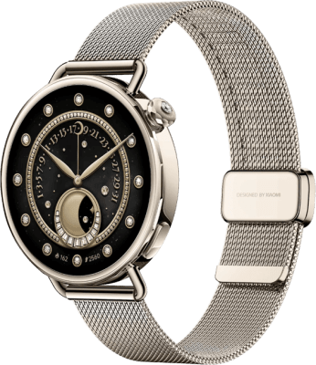 Xiaomi Watch S4 41mm snjall- og heilsuúr - Gyllt Milanese