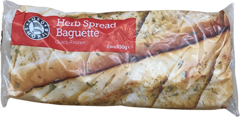 Avner Tower hálfbökuð hveitibaguette með jurtasmyrju 350 g