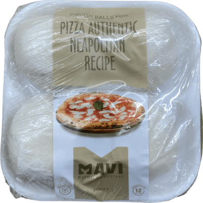 Mavi deigkúlur fyrir pizzu, ekta napólísk uppskrift 1000 g