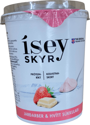Ísey Skyr Jarðarber & Hvítt súkkulaði 500 g