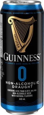 0.0% Guinness Draught Black / 10 dósir