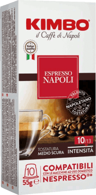 Kimbo Nespresso Napoli kaffi