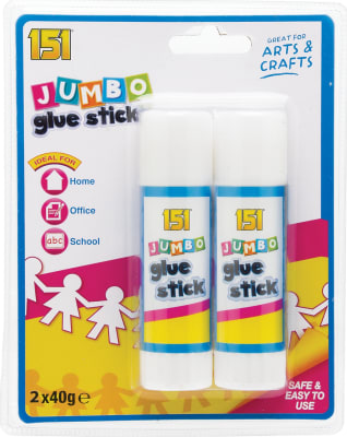 151 Límstifti Jumbo stærð 2 stk x 40 g